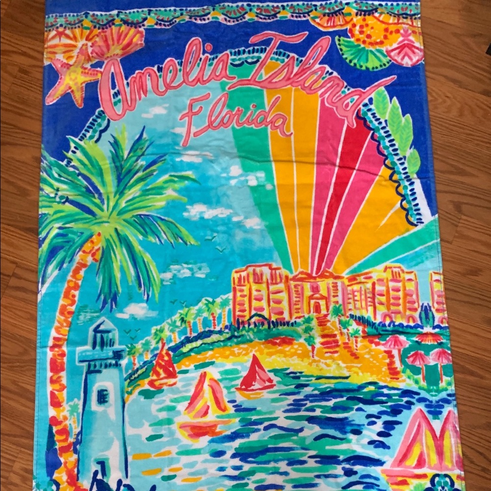 NWT Large Lilly Pulitzer Beach Towel